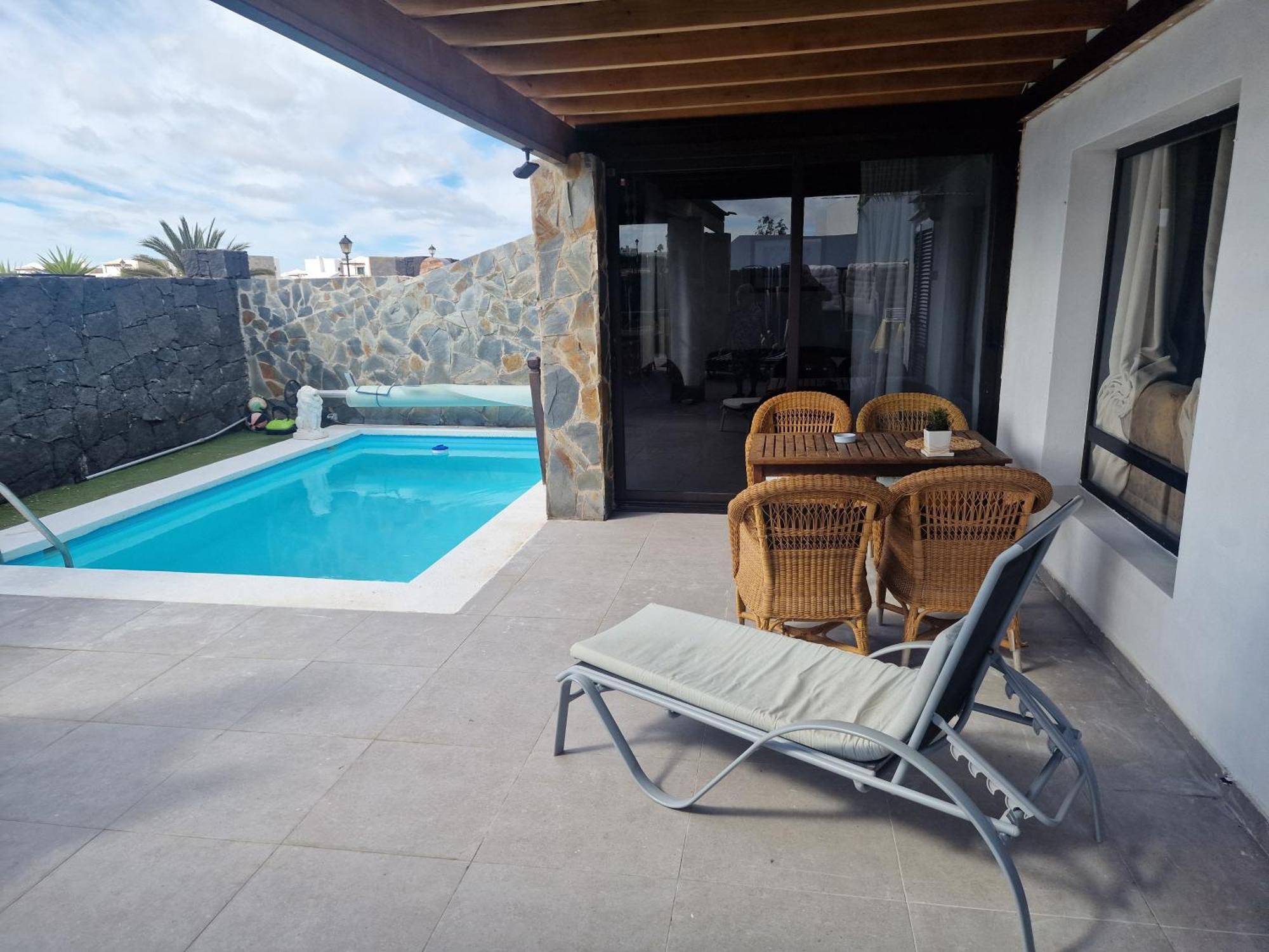 Villa Martha Casa Principal Anexa Playa Blanca  Kültér fotó