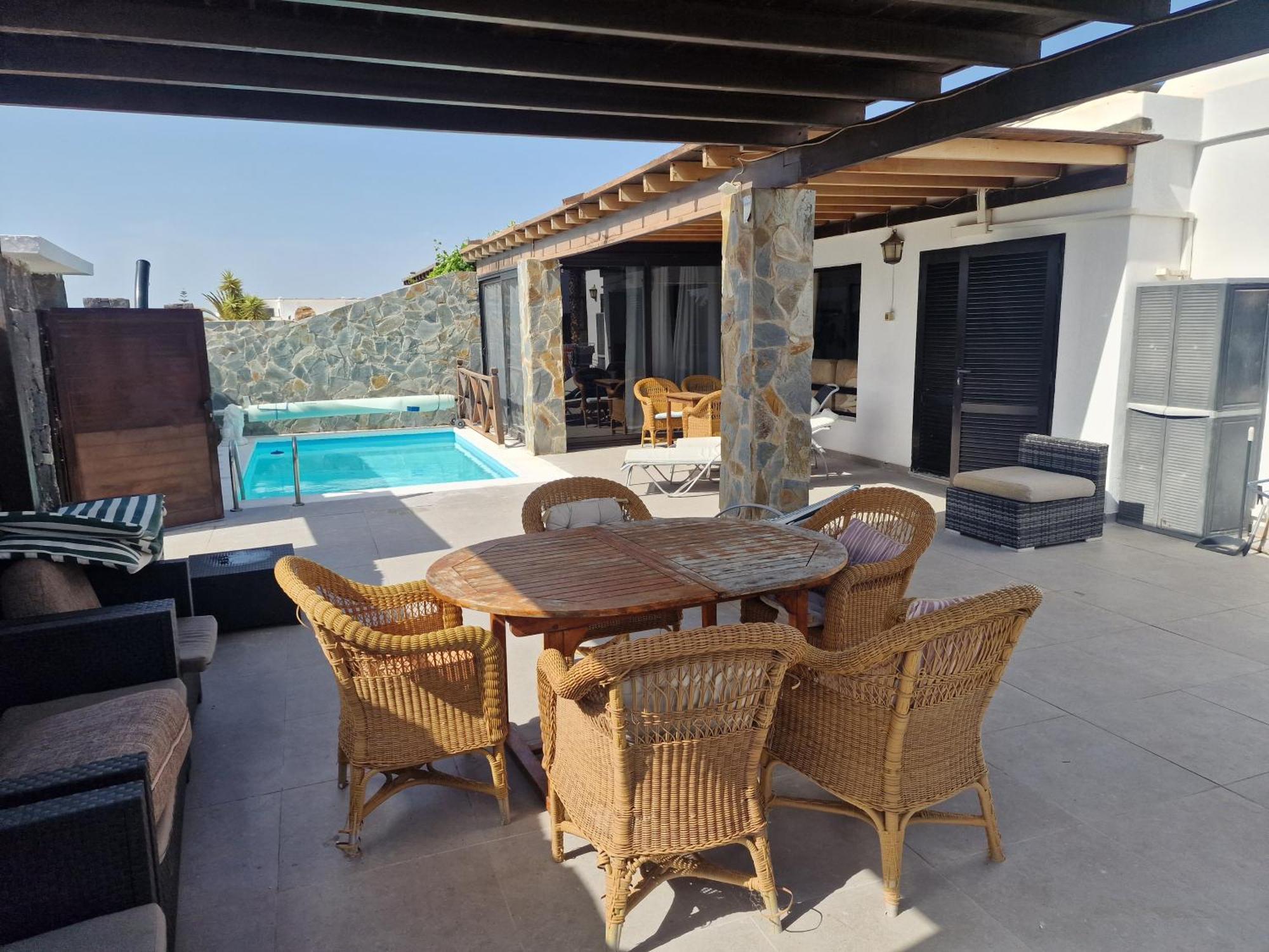Villa Martha Casa Principal Anexa Playa Blanca  Kültér fotó