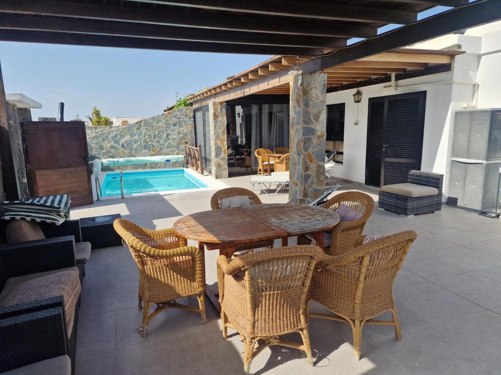 Villa Martha Casa Principal Anexa Playa Blanca  Kültér fotó